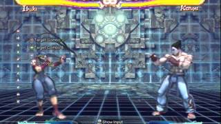STREET FIGHTER x TEKKEN IBUKI TRIALS (day 1)
