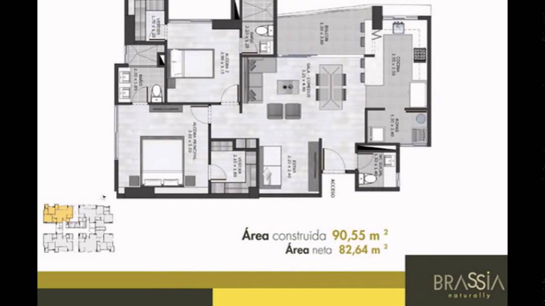 Proyecto de Apartamentos en el Poblado Medellín Brassia Proyectos