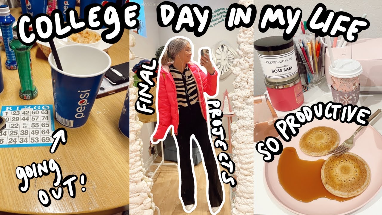 College Day in the Life @ Mizzou: FINAL PROJECTS, GOING OUT, FITNESS, ETC.