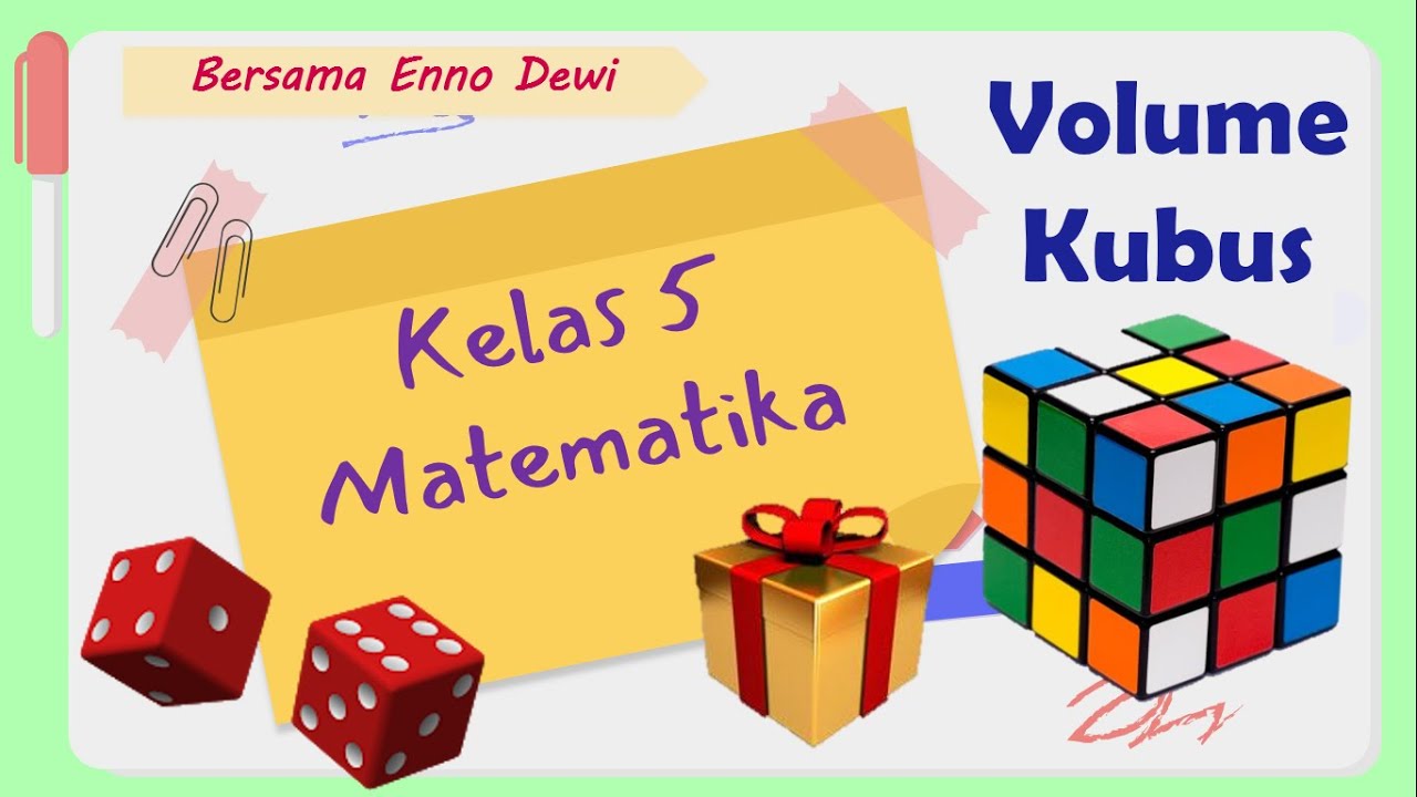 VOLUME KUBUS || MATEMATIKA || KELAS 5 SD