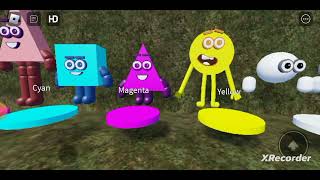 Colourblocks Morphes Cyan & Others By Dante Remastered 2023