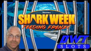 Just would not stop giving me the bonus on🦈 Shark Week🦈Feeding Frenzy by Everi