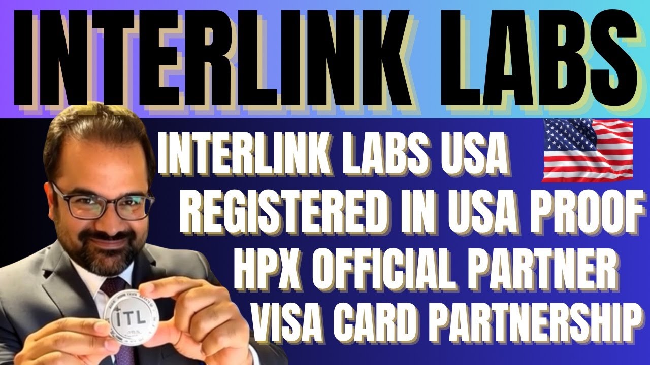 Interlink Registered In USA PROOF | Interlink Visa And HPX Official Partnership | 