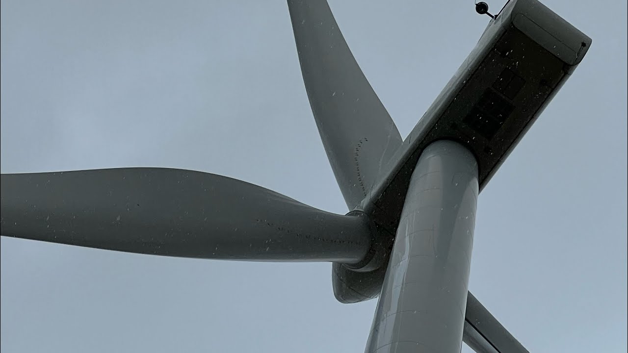 V100 wind turbine YouTube