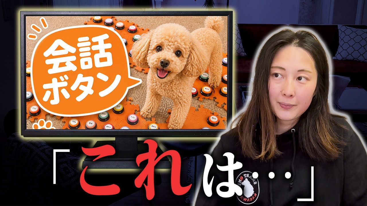 犬は本当に人の言葉が分かるのか?会話ボタンのカラクリから学ぶこと