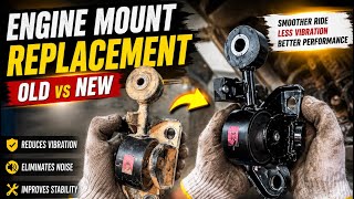 Engine Mount Replacement | Old vs New Engine Mount Installation | Complete Repair Guide #EngineMount