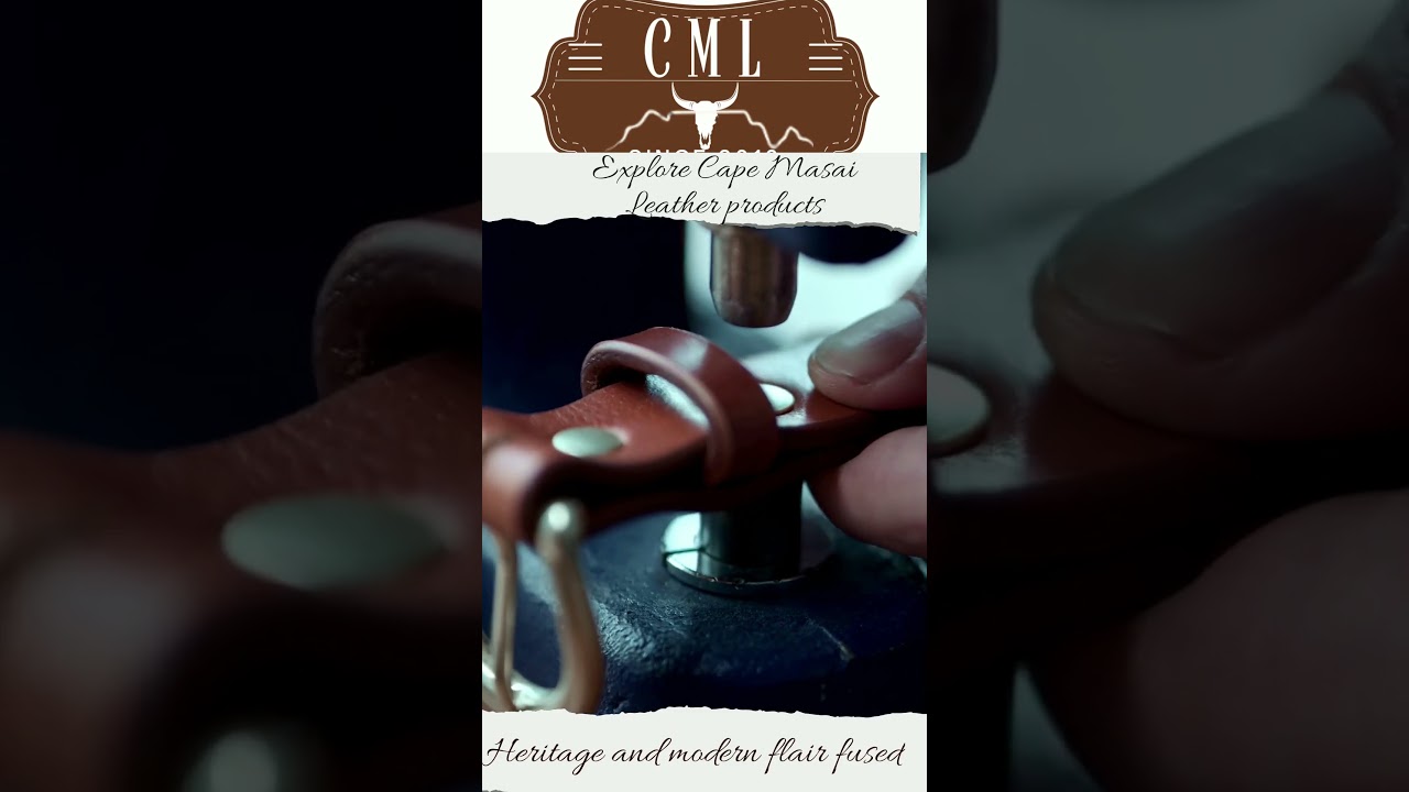 CML belt makings Ads video
