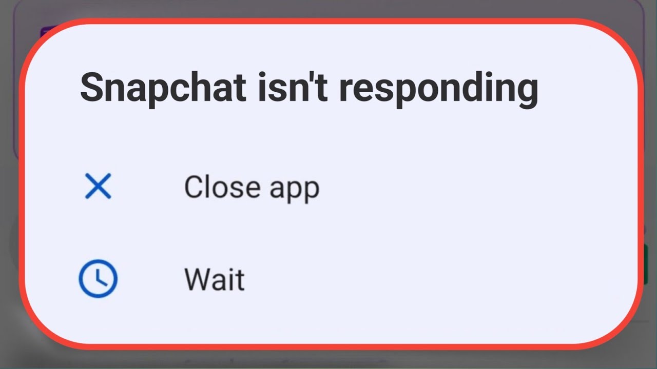 Snapchat Isn't Responding Problem | Snapchat Isn't Responding