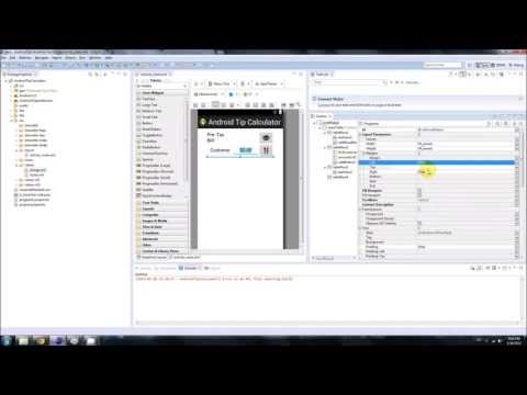 Android Tip Calculator Tutorial, Chapter 2: User Interface - Part 4