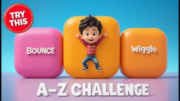 ABC Movement for Preschool — A–Z Kid Exercises (3 min) | Movement Action dance song