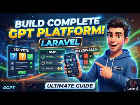 How to Build a Complete GPT Platform in Laravel: Surveys, Tasks & Offerwalls (Ultimate Guide) #GPT