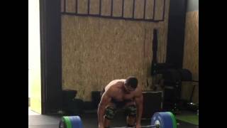 Ioannis Papadopoulos Squat Clean 190Kg