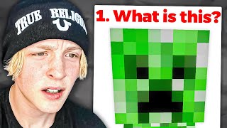 So I Took A Minecraft Test, It Was HILARIOUS