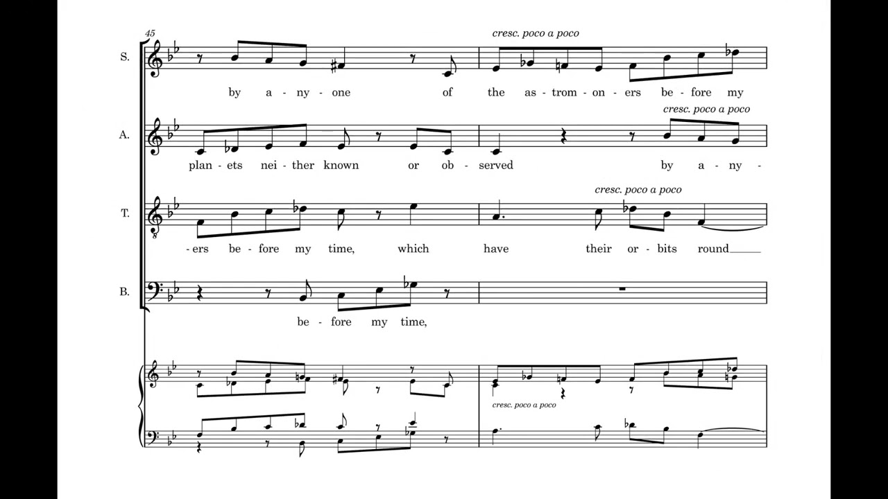 IAIN JAMES VEITCH   The Greatest Astonishment   VIDEO SCORE