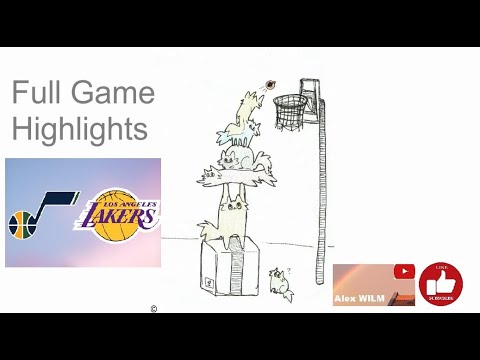 Utah Jazz vs Los Angeles Lakers Full Game Highlights (January 17, 2022)