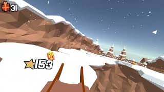That time I scored 182 in Snow Rider 3D (Insane Run)