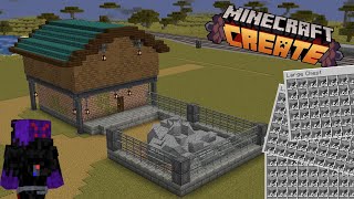 Postavil jsem továrnu na andezit v minecraft Creatu!