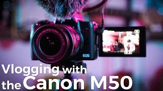 m50 canon sample vlogging vlogs