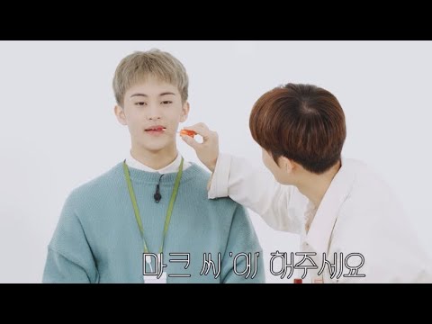 [NCT 마크] 남친짤 | 메이컵 받기 | 귀엽고 사랑스러운 애옹이💝