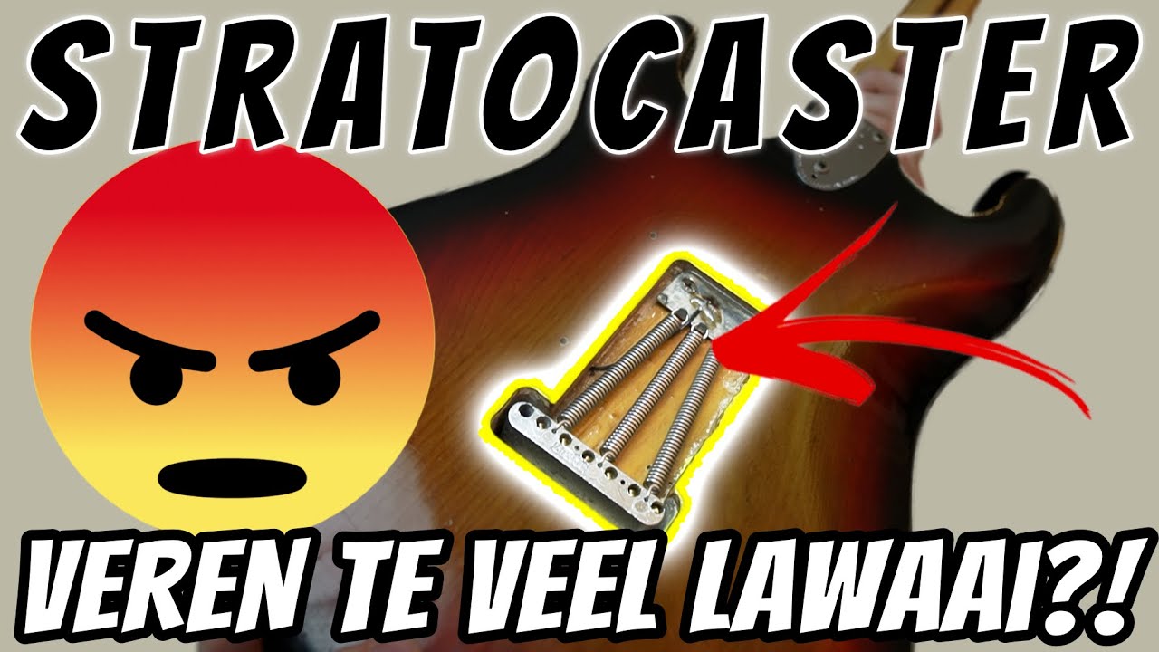 Stratocaster veren maken te veel lawaai?! Hier is de oplossing