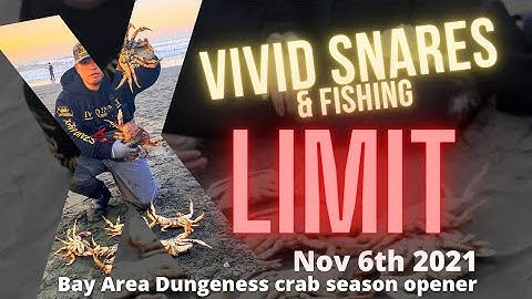 Crab Snaring Ocean Beach Nov 6th 2021 Dungeness Season Opener Limit