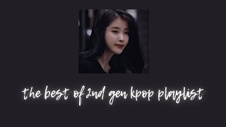 the best of 2nd gen kpop playlist