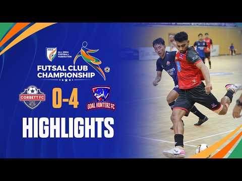 Corbett FC 0-4 Goal Hunterz FC | AIFF Futsal Club Championship 2025-26 Quarter-final Highlights — football highlights
