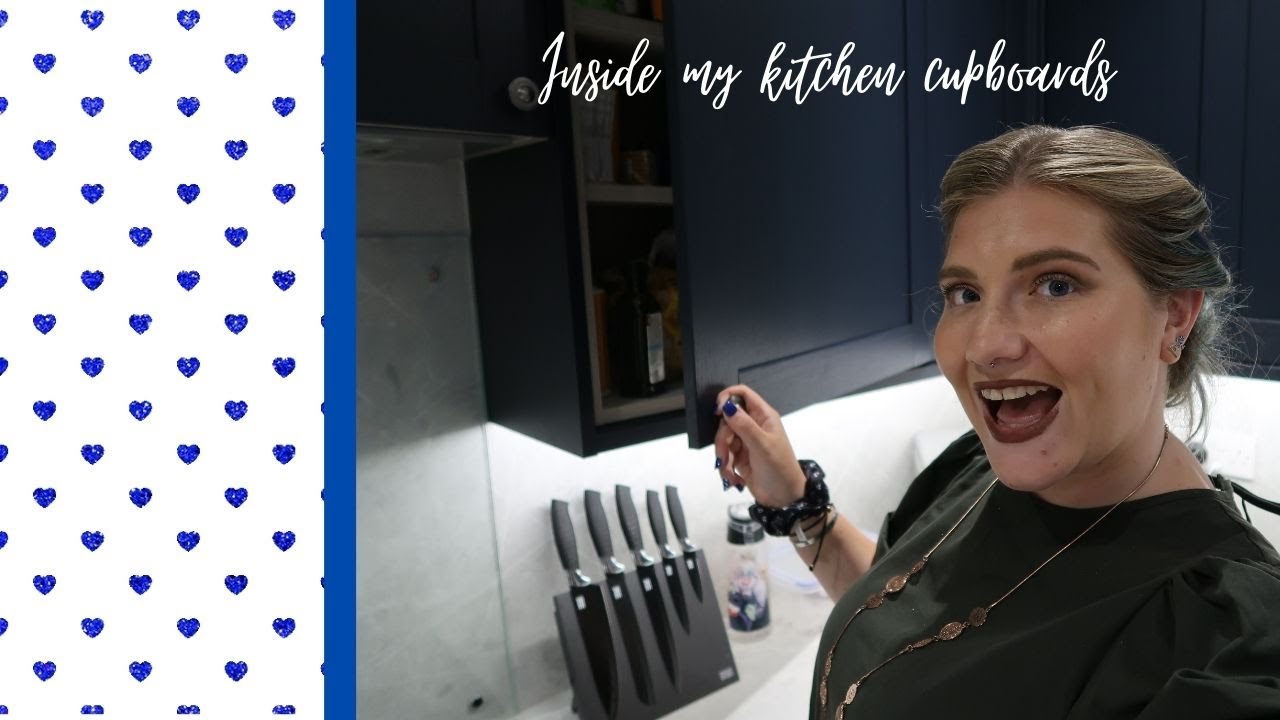 HOW TO ORGANISE YOUR KITCHEN CUPBOARDS | Inside my new Howdens kitchen