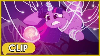 Twilight Tries To Steal Queen Novos Pearl - My Little Pony The Movie Hd