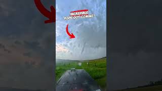 When the road ahead looks like a storm, don’t turn back—drive with intention! #tornado