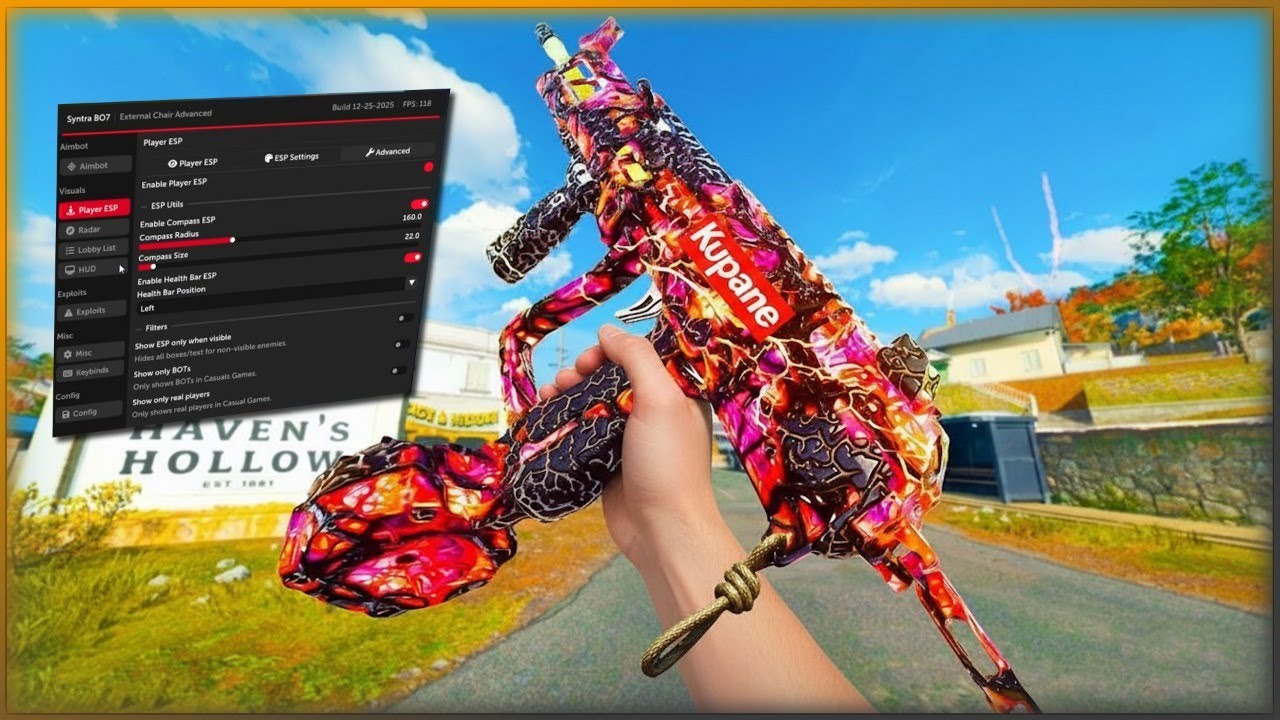 🔥WARZONE EXTERNAL CHAIR🔥BEST UNDETECTED CHAIR AND CHEAP FOR WARZONE + FOV CHANGER + ZERO RECOIL