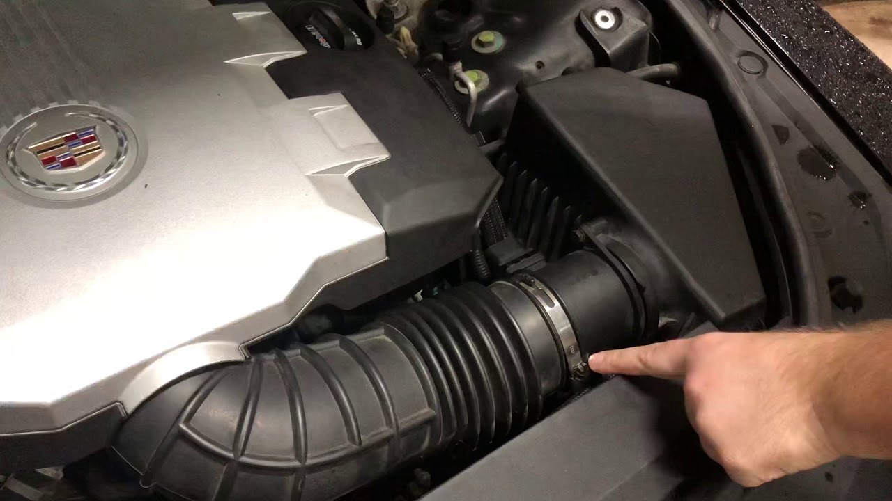 Stock Air Box Mod CTS 200812 YouTube