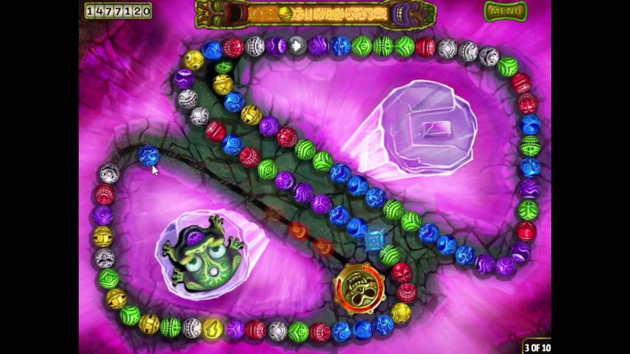 Zuma's Revenge Rejuvenated All Iron Frog Levels 1 To 10 High Score 5,990,420 (Reupload)