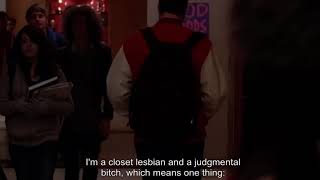 stan twitter: santana lopez - “i have awesome gaydar”