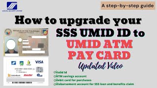 How to upgrade UMID ATM PAY CARD online for free | Who are qualified to upgrade to UMID ATM Pay Card