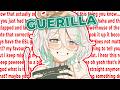 【GUERILLA】YAPPING SPEEDILY AT YOU WHILE SIGNING SOME CARDS