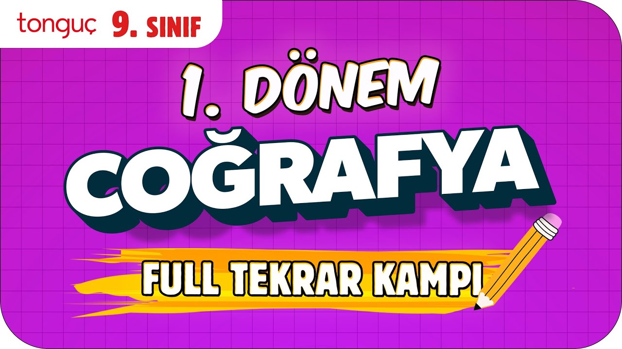 9. Sınıf Coğrafya 1. Dönem Full Tekrar 🔃 #2026