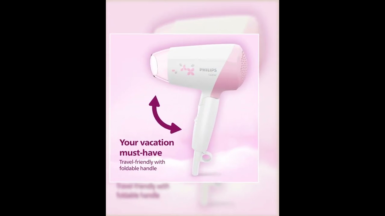 Philips Hair Dryer | Quick Gentle Drying with Thermoprotect Care | 1200 Watts | 3 Heat and Speed ...