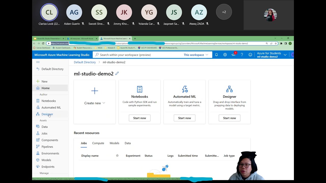 Machine Learning with Azure ML Studio with Clariza Look - YouTube