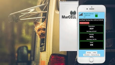 Remote RV & Pet Monitoring with MarCELL