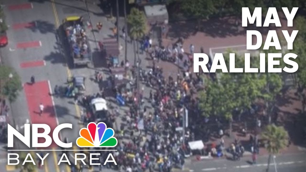 May Day rallies underway in the Bay Area - YouTube