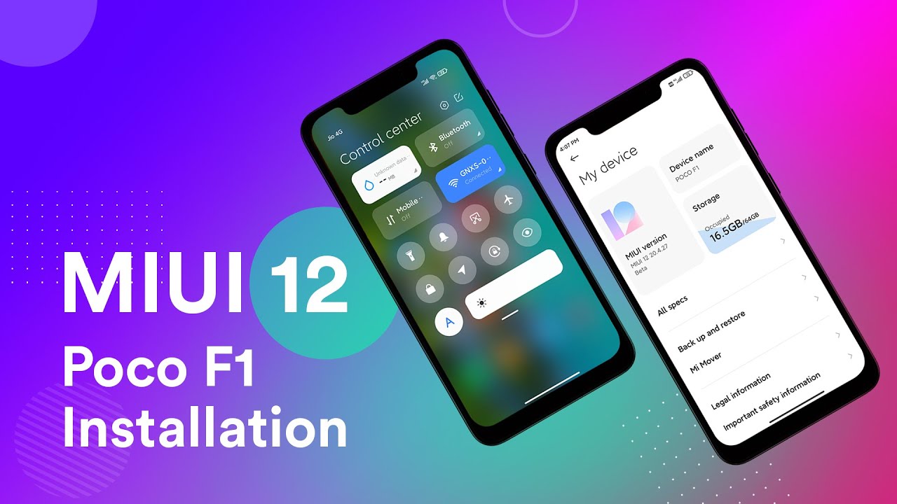 Poco F1 | Install MIUI 12 Beta | Android 10 | TWRP | Hindi - YouTube
