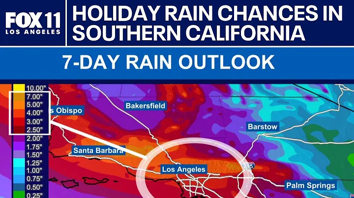 Christmas storm headed toward SoCal
