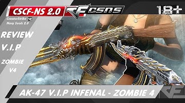 CrossFire CK 2.0 Offline ☆ AK-47 V.I.P Infernal BEAST - Vip cổ săn Zombie V4