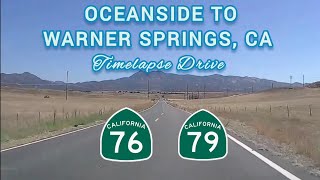 Oceanside to Warner Springs, CA | 4× Speed | Hwy 76 East & Hwy 79 North by Southwest Road Trips 209 views 1 month ago 18 minutes