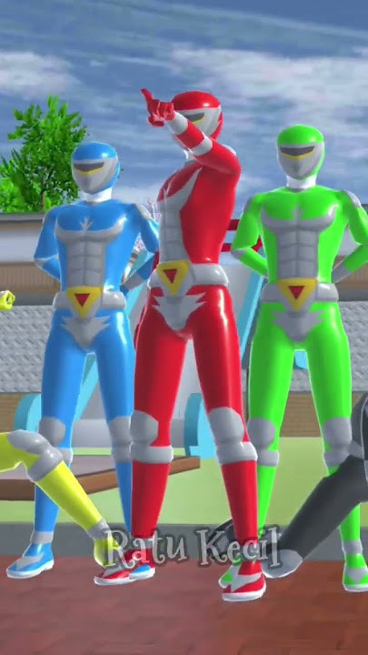 Yakuza mau culik Yuta | Ternyata Yuta anggota Power Ranger Merah sakura school simulator #shorts