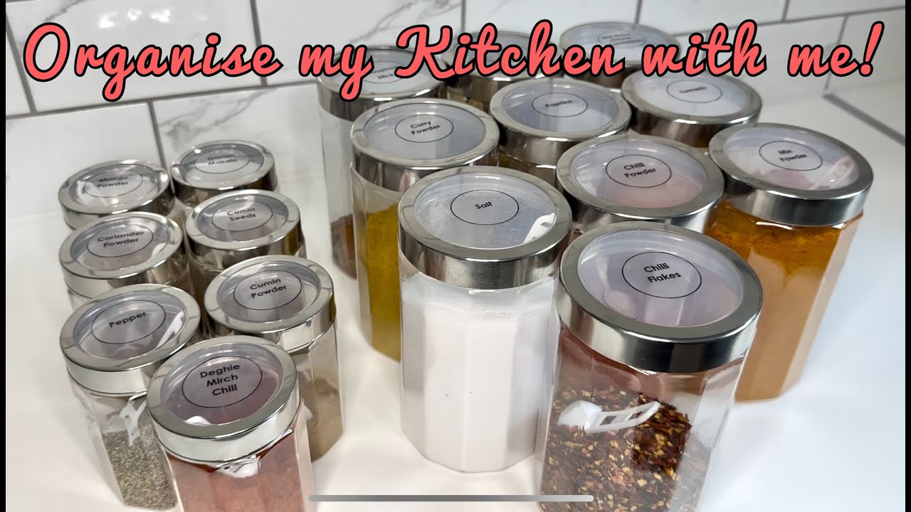 5 Easy Steps to Organize and Simplify Spice Jars - Smallish Home