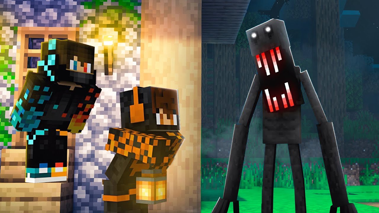 We Survived Most TERRIFYING CREATURE In Minecraft ft. @MineFlux