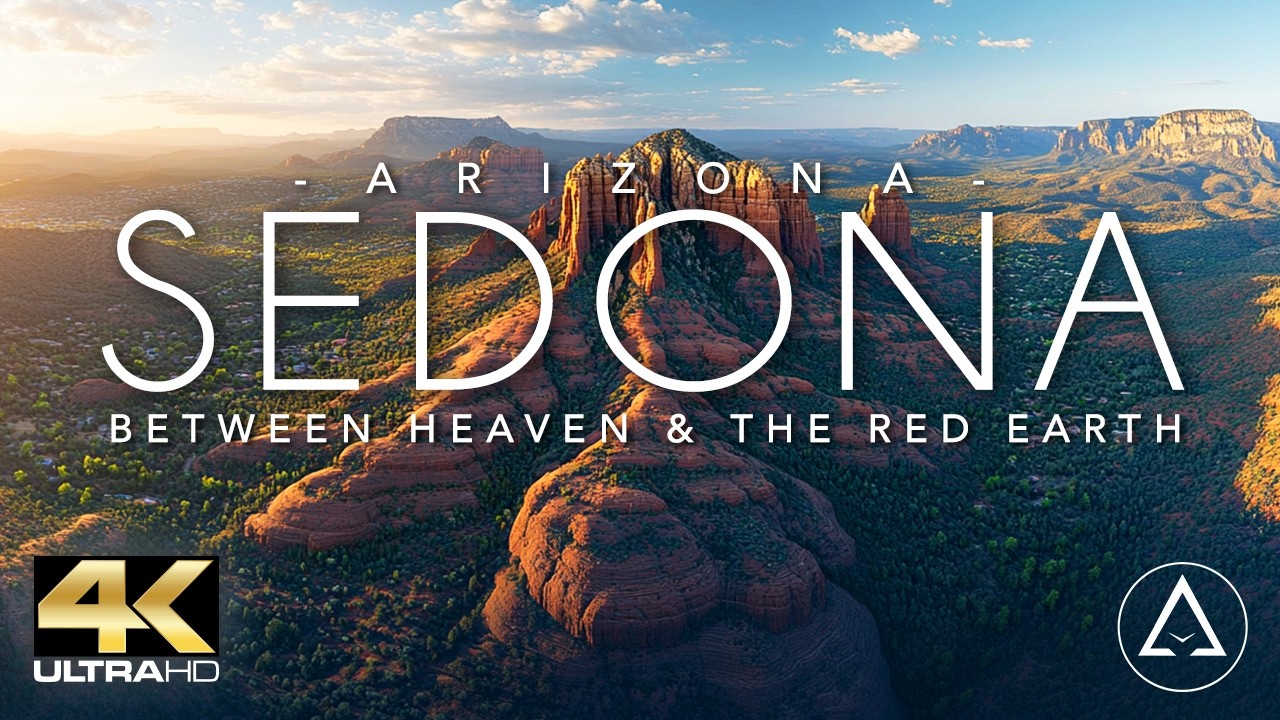 Sedona, Arizona from Above — A Breathtaking Red Rock Journey