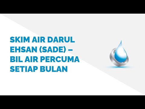 Permohonan Air Percuna Selangor Skim Air Darul Ehsan SADE
